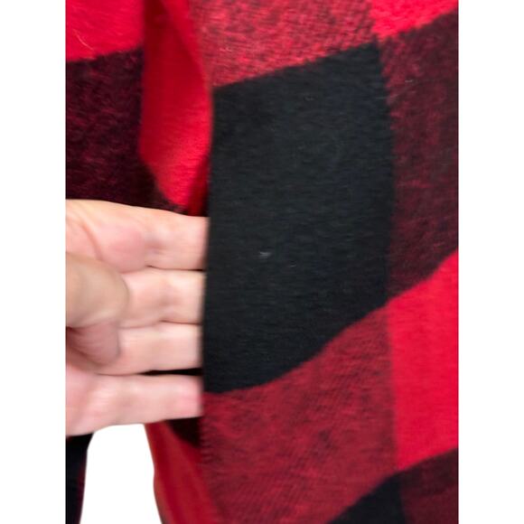 BB Dakota Buffalo plaid shirt Jacket, shacket, layering, cabincore, thick, cozy - Picture 4 of 6